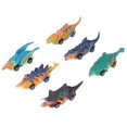 thumbnail image 1 of 6pcs Dinosaur Toy Pull Back Cars Puzzle Simulation Pull Back Dinosaur Toys for Over 3 Year Old Kids for Theme Party, 1 of 4