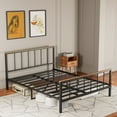 thumbnail image 4 of Bed Frames Metal Platform Bed frame with Headboard and Footboard,Sturdy Metal Frame,No Box Spring Needed(Queen),Adjustable Bed Base, 4 of 11