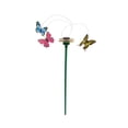 thumbnail image 4 of 2x juguete de mariposa que revolotea con energía solar para la decoración jardín para hogar - Multicolor Gloria Juguete decorativo casero, 4 of 9