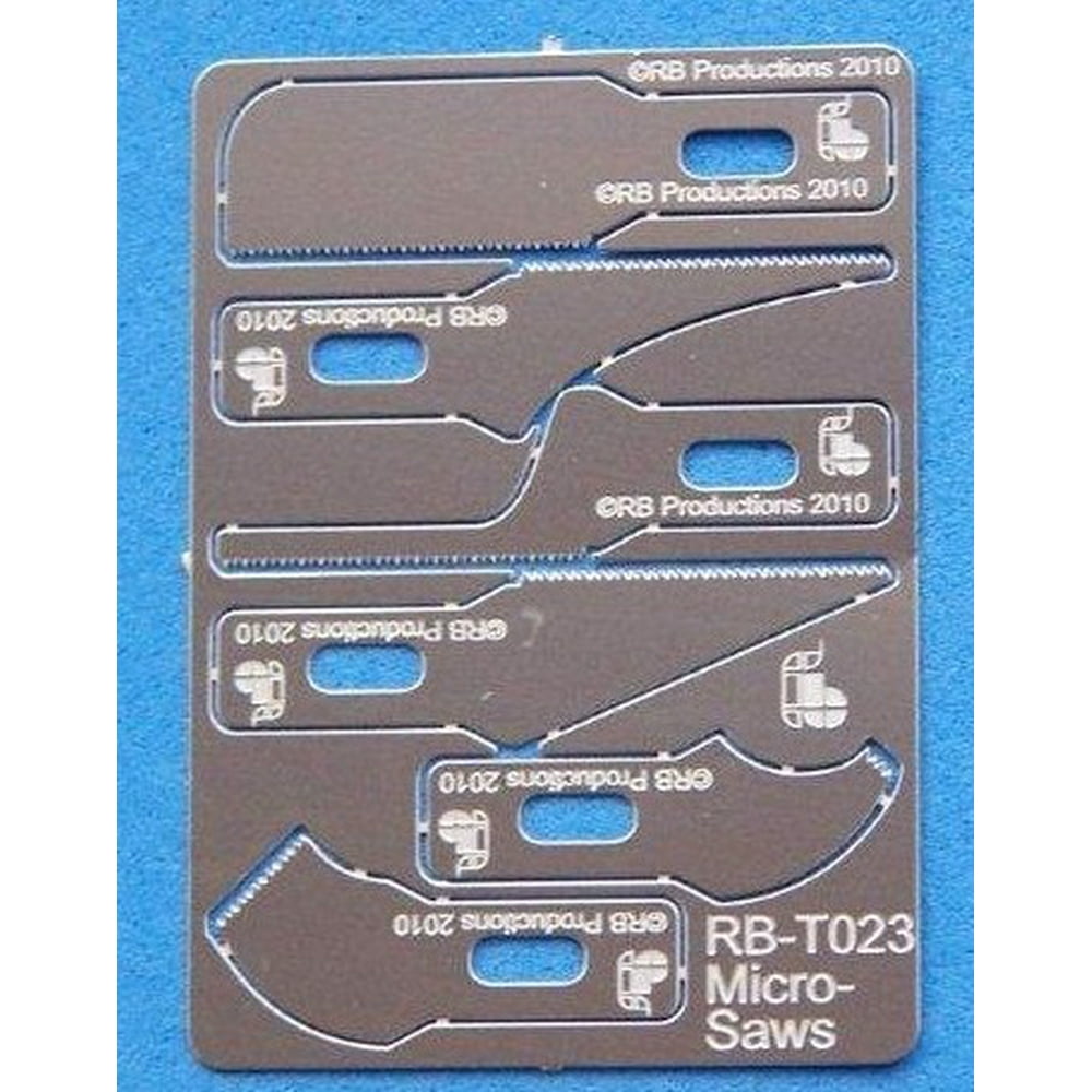 Micro Saw Set (22+/cm 2 ea curved, tapered, straight) (use w/hobby