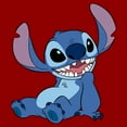thumbnail image 2 of Women's Lilo & Stitch Sitting Pose Graphic Tee Red Large, 2 of 4