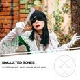 thumbnail image 3 of 4pcs Halloween Skeleton Bones Props Simulative Plastic Human Bone Model, 3 of 9