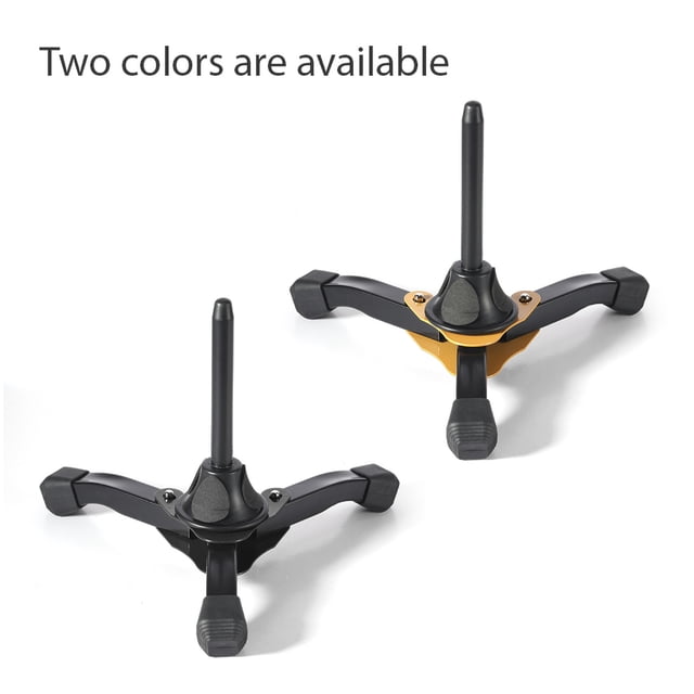Support de Flûte pour Clarinette, Support Trépied Portable Pliable pour Flûte Clarinette Instrument à Vent Antidérapant Support Léger Accessoires de Clarinette