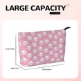 thumbnail image 4 of Picia Cute Cat Printed Cosmetic Bags for Women Makeup Bag Large Capacity Purse Travel Toiletry Zipper Storage Pouch Make up Brushes Organizer for Gifts, 4 of 6