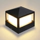 thumbnail image 1 of Lámpara de paisaje de jardín de lujo, lámpara de poste impermeable IP65 de aluminio para villa, luz exterior para decoración de patio, lámpara de columna moderna, luz de tapa de cubierta de cerca, 1 of 5