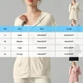 thumbnail image 3 of Mlzmgr Hoodies for Women Cotton Breathable Soft Long Sleeve Full Zip up Sunproof Shirts with Pockets, 3 of 7