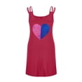 thumbnail image 5 of Censtreet Nightgowns for Women Sleeveless Sleepwear Wide Strap Sleep Shirt Printed Tank Sleepshirt S-XXL, 5 of 6