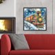 thumbnail image 2 of Kit Con Forma Especial Parcial 5D DIY Tren Navidad 40x40cm, 2 of 9