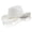 White, variant on Woolen Party Hat With Sparkling Rhinestones Pearls Chain Easy To Care For Performances
