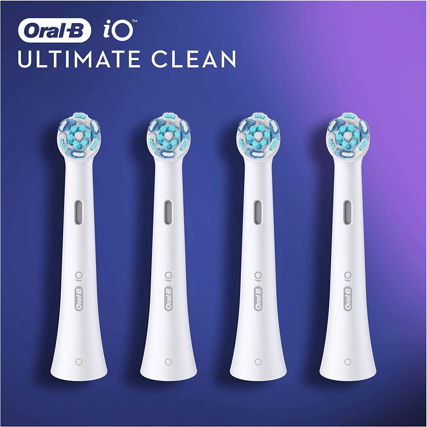 Cabezal ORAL-B iO CW-4 Ultimate Clean Blanco 4 uds - Devoraprecios