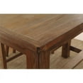 thumbnail image 4 of Bowery Hill Contemporary Counter Height Wood Dining Table in Natural, 4 of 5