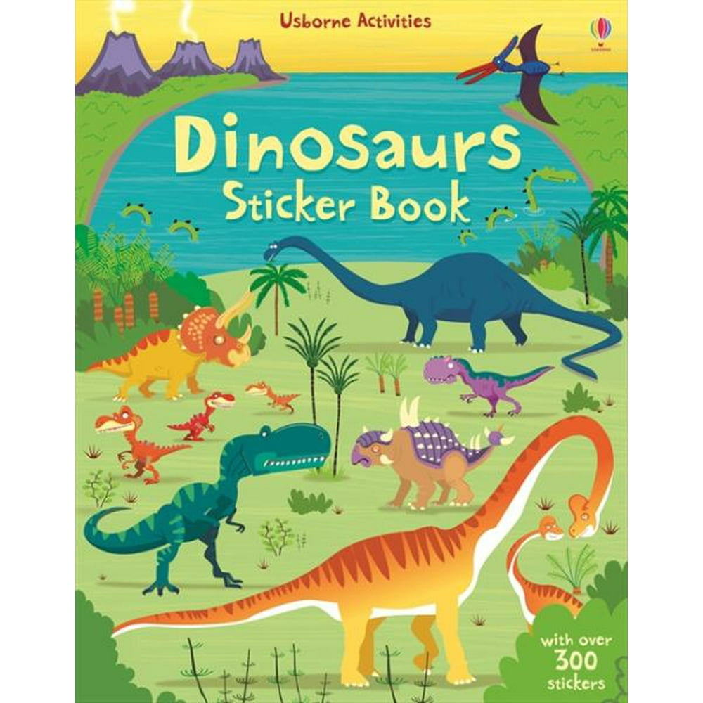 Big Dinosaur Sticker Book (Paperback) - Walmart.com - Walmart.com