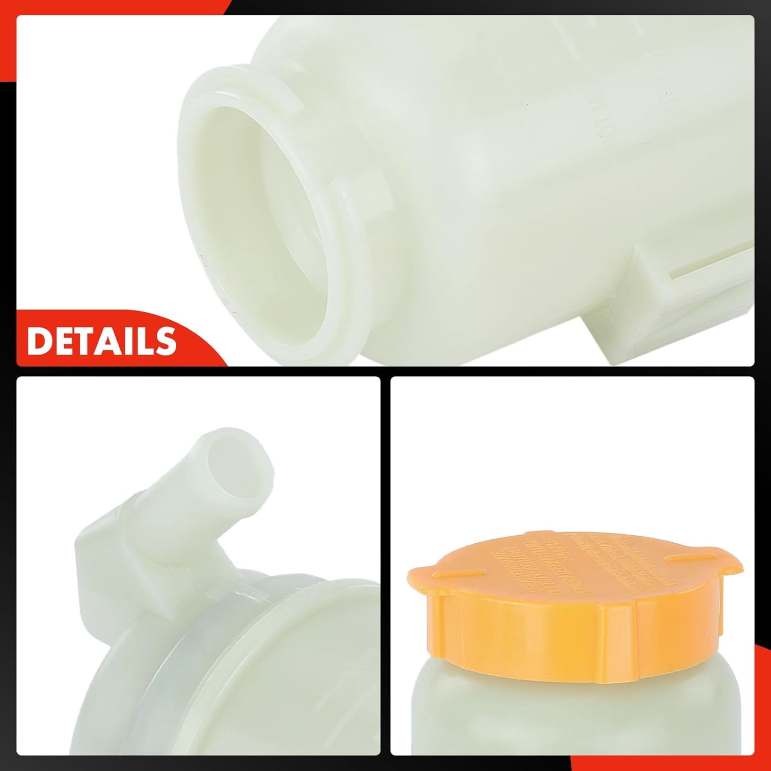 A-Premium Power Steering Reservoir Tank Compatible with Subaru Forester 2003-2008 2.5L Replace# 34630SA000, 34630SA001