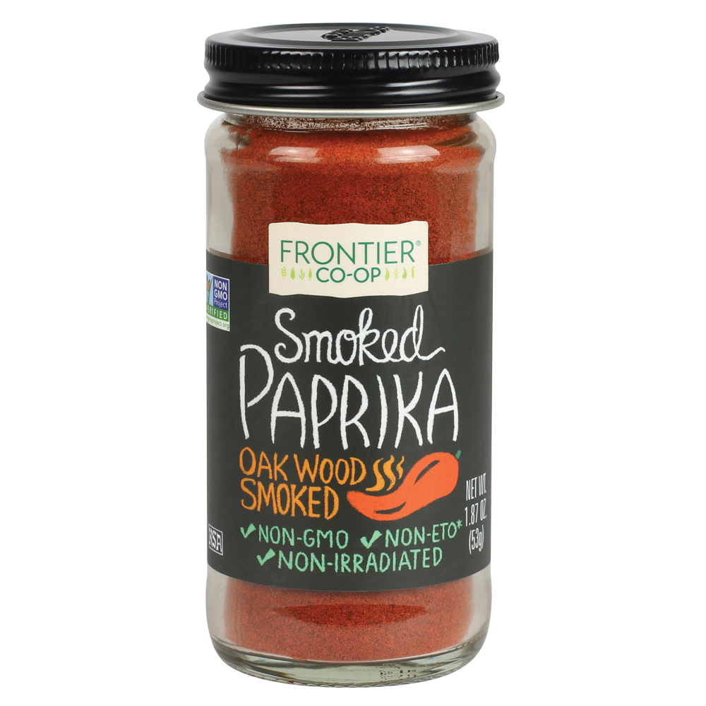 Frontier Coop Smoked Paprika Ground 1.87 oz. bottle