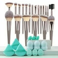 thumbnail image 1 of 3-20PCS Makeup Brushes Set Eyeshadow Fluffy Foundation Concealer Blush Highlighter Storage Box Female Cosmetics Beauty Tools,makeup brush set, 1 of 27