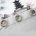 thumbnail image 4 of Castle Fairy Sakura Black Out Curtains,Japanese Style Curtains Pack of 2 (42x63 Each), 4 of 6