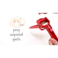thumbnail image 3 of Dreamfarm Garject Lite Garlic Press | Red, 3 of 5