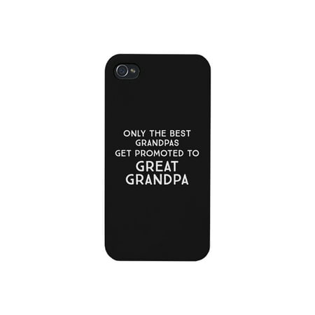 Only The Best Grandpas Get Promoted To Great Grandpa Black Phone (Best Case For Samsung Note 8.0)