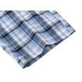 thumbnail image 7 of MoFiz Mens Cotton Pajama Pants Lightweight Lounge Sleep Plaid Bottoms with Pockets Drawstring, 7 of 7