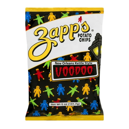 Zapp's New Orleans Kettle Style Potato Chips Voodoo, 5.0