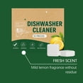 thumbnail image 6 of AHGQT Dishwasher Cleaner And Deodorizer Tablets, 24Pcs Lemon Scent Dishwasher Cleaning Tablets, Descaler for Removes Limescale, Hard Water Marks, Grease and Odors for Most Dishwashers, 6 of 9
