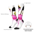 thumbnail image 4 of Naloa It'S Flamazing To Be A Pirate Knee Socks, High Socks Long Stretchy Sock Women Knee High Stocking, Long Socks for Women, 4 of 6