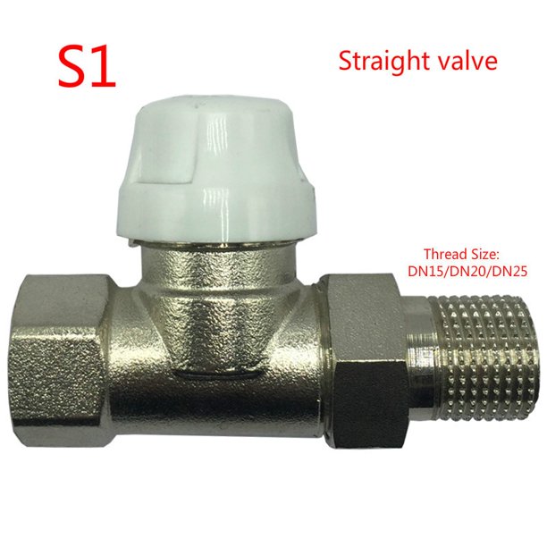 Brass Thermostatic Control Valve Straight Angle valve PPR valve Heating Actuator Thermostatic