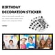 thumbnail image 4 of 5pcs creativo cumpleaños globo pegatinas de cumpleaños calcomanías decoración decoración pegatinas, 4 of 6