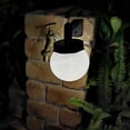 thumbnail image 4 of Modern Solar Wall Lights 2-Pack - Apliques impermeables para exteriores con encendido/apagado automático para iluminación en patios, jardín y puertas, 4 of 7