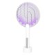 thumbnail image 2 of Teissuly Electric Fly Swatter Racket, 2 In 1 Smart Bu-g With USB Rechargeable Base, Powerful Mosquitoe Trap Lamp With 3-Layer Mesh For Home, Bedroom Teissuly WER202310232563, 2 of 9