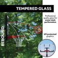 thumbnail image 3 of Lifetime 50-Inch Tempered Glass Crank Adjust Bolt Down Basketball System, 3 of 4