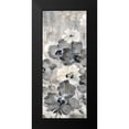 thumbnail image 2 of Vassileva, Silvia 12x24 Black Modern Framed Museum Art Print Titled - Crystal Raindrops Panel I, 2 of 5