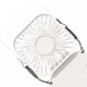 thumbnail image 2 of Ventilador Plegable Colgante Cómodo Banda Para El Cuello Accesorios Al Aire Libre Blanco, 2 of 6