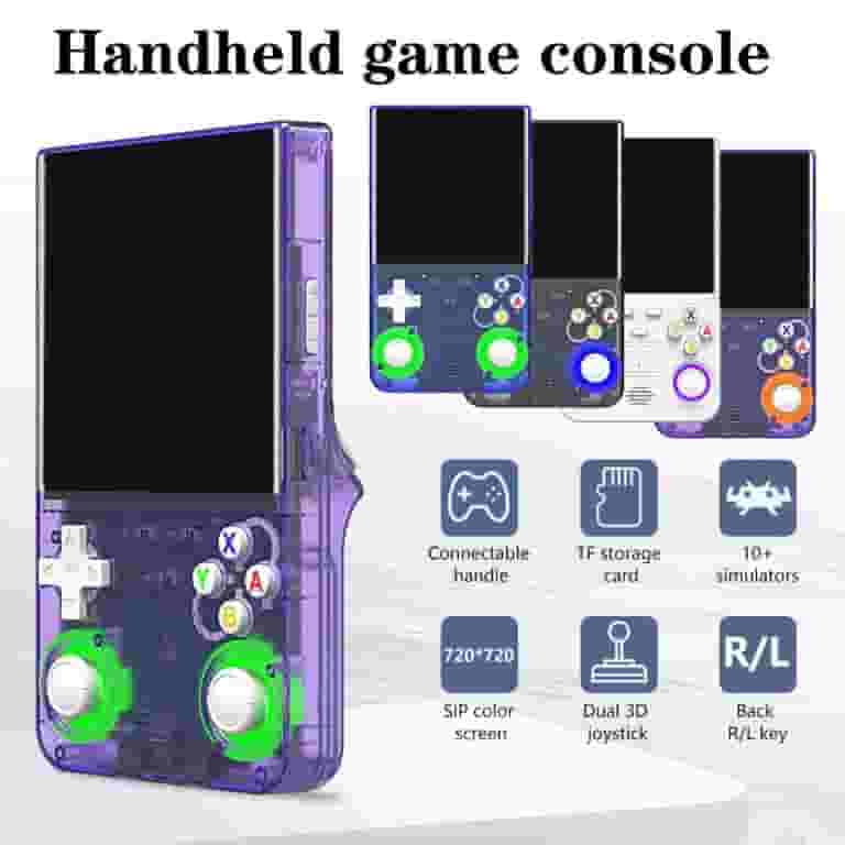 R36 Ultra Open Source Handheld Game Console, 4-inch IPS Screen R36 Ultra Open Source Handheld Game Console, 4-inch IPS Screen