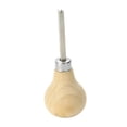 thumbnail image 4 of FashionCha Jewelry Prong Pusher Ergonomic Stone Setting Tool Professional Sturdy Jewelry Making Tool with Wooden Handle for Durability Suitable for Home Crafting Large V Groove Tip, 4 of 8