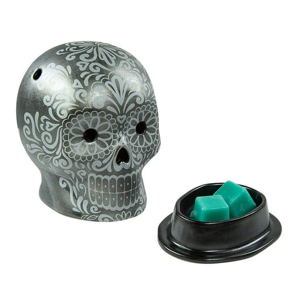 Scentsationals Wax Melt Warmer, Wax Warmer for Scented Wax Melts - Day of The Dead Collection Noche de Calavera - Candle Wax Melter for Fragrance Cubes and Tarts