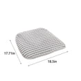 thumbnail image 2 of Pakyozj Chair Cushions for Dining Chairs, Thick Seat Cushions for Kitchen Chairs, D-Shaped Chair Pads, Ties and Non Slip Backing, 17" x 18", 2 of 6