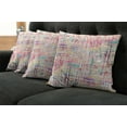 thumbnail image 5 of Ambesonne Abstract Throw Pillow Cover 4 Pack, Grunge Mixed, 18", Multicolor, 5 of 5