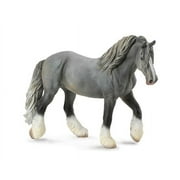 CollectA Shire Horse Mare, Grey, 6.7L x 4.8H