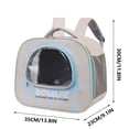 thumbnail image 2 of weibbin Pet Bag Portable Bag For Outdoor Travel Breathable And Waterproof Large Capacity Dog Backpack, 2 of 10