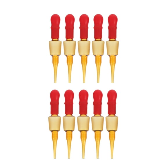 WHAMVOX 10pcs Glass Dropper Pipette Liquid Transfer Tool for Essential Oils
