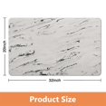 thumbnail image 4 of Luxurious & Comfortable Cozy Living Anti-Fatigue Bathroom Mat - Non-Slip, Stain-Resistant, Easy Clean, Thick Marble Mat Enhances Any Bathroom Decor, 20x32 inches, 4 of 5