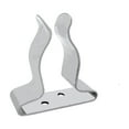 thumbnail image 1 of 2Pcs Stainless Steel Boat Hook Spring Clamp Holder Spring Clip Silver Bracket Clip for for Boat Hook, Boat Pole, Fishing Rod, 1 of 5