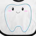 thumbnail image 4 of Inktastic Cute Tooth Boys or Girls Baby Bib, 4 of 4