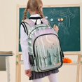thumbnail image 7 of FORMRS Unisex School Backpack 17" Student Travel Bag with Laptop Compartment, Green Deer, 7 of 7