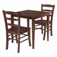 thumbnail image 1 of Winsome Groveland 3-Pc Square Dining Table with 2 Chairs, 1 of 5
