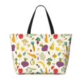 thumbnail image 2 of Easygdp Vegetable Bolsa de Viaje de Playa de Gran Capacidad, Bolsa Tote Perfecta para la Playa, Escapadas de Fin de Semana y Viajes, 2 of 7