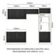 thumbnail image 3 of Cocina Integral Completa Modular Madesa Lux 270cm BN 01, 3 of 5