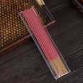 thumbnail image 1 of Xiao Hua 10 paquetes de varillas de incienso de sándalo natural para el culto, uso doméstico y templos. Incienso multicolor sin humo ni olor para ofrendas a Buda (rosa)., 1 of 3