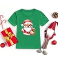 thumbnail image 5 of Camiseta navideña de Papá Noel para niños, ropa de moda para niños, fiesta navideña, camiseta para niños y niñas, camisetas para niños pequeños, conjuntos, 5 of 5